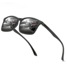 Men Polarized Sunglasses Fashion Women Square Sports Sunglasses Ultra Light TR90 Frame Driving Sunglasses Vintage Eyewear UV400