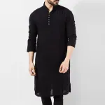 INCERUN Men's Pakistan Kurta Kaftan Long Sleeve Pajama Ethnic Dress Shirt Blouse Tops