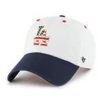 LOS ANGELES DODGERS PATRIOTIC FLAG FILL BVHATS 47 CLEAN UP