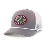 ATLANTA BRAVES TIDE SWEEP ROPE BVHATS 47 TRUCKER