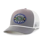 MILWAUKEE BREWERS TIDE SWEEP ROPE BVHATS 47 TRUCKER