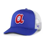 ATLANTA BRAVES COOPERSTOWN REWIND PATCH BVHATS 47 TRUCKER