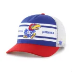 KANSAS JAYHAWKS GRIDIRON SUPER STRIPE BVHATS 47 HITCH RELAXED FIT