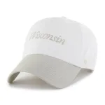WISCONSIN BADGERS FOUNDATION SCRIPT TWO TONE BVHATS 47 CLEAN UP