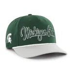 MICHIGAN STATE SPARTANS OVERHAND SCRIPT TWO TONE BVHATS 47 MVP DV