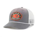 MIAMI HURRICANES TIDE SWEEP ROPE BVHATS 47 TRUCKER