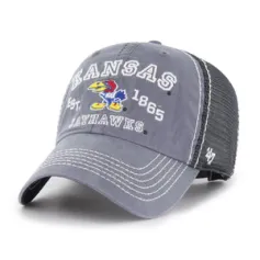 KANSAS JAYHAWKS VINTAGE DECATUR BVHATS 47 CLEAN UP