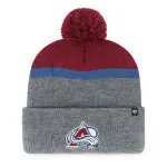 COLORADO AVALANCHE SPLIT SHADOW BVHATS 47 CUFF KNIT