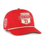 OLD TIME HOCKEY DETROIT RED WINGS VINTAGE RAFTER SURE SHOT BVHATS 47 HITCH