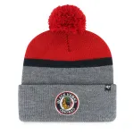 CHICAGO BLACKHAWKS VINTAGE SPLIT SHADOW BVHATS 47 CUFF KNIT